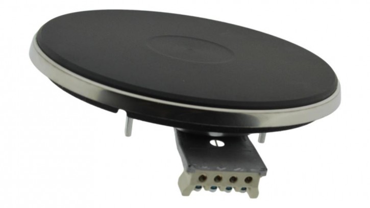 Kochplatte Ø 220mm 2000 Watt  230 Volt Überfallrand 8mm