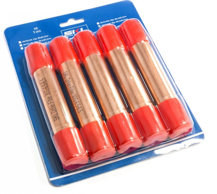 Trockenfilter 30gr. Ø6,5mm x Ø6,5mm Set 5 Stück