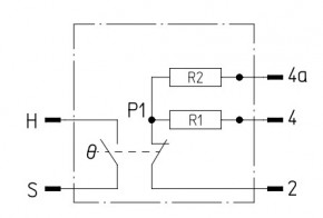 Zweikreis-HiLight-Heizkörper 1600/800W / 230V