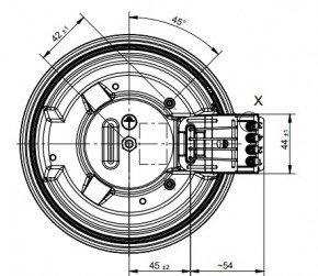 Kochplatte 1500W / 230V Überfallrand 4mm
