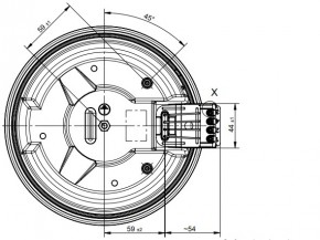 Kochplatte 1500W / 230V Überfallrand 4mm