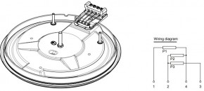Kochplatte 2000W / 230V Überfallrand 4mm