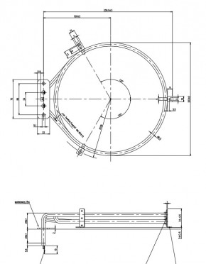 Umluft-Heizkörper 2300W / 230V