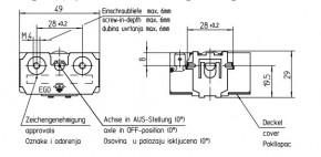 46.23866.563 EGO Drehwinkelschalter