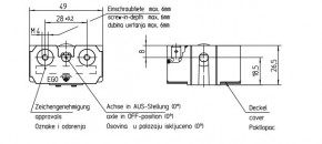 46.25266.540 EGO 5-Takt Schalter