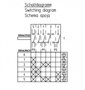 46.26866.818 EGO 6-Takt Schalter